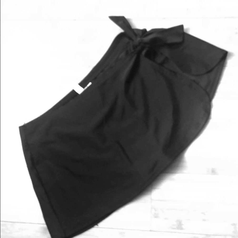 Bathing suit bottom with sarong, never worn